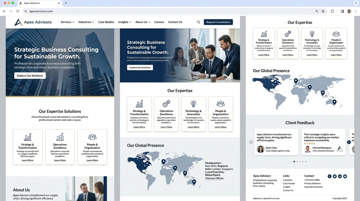 Corporate Business Site